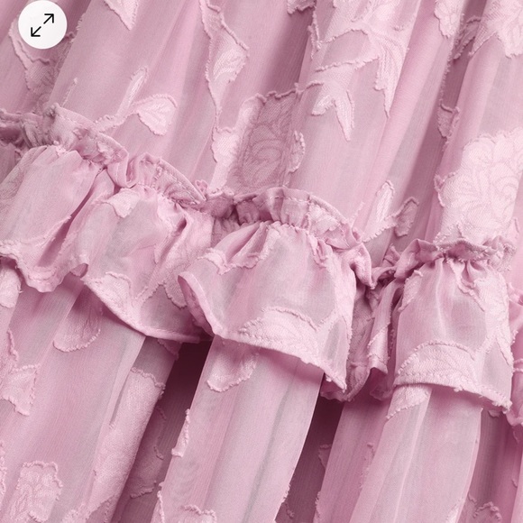 Lulu's Lavender Ruffle Dress - Picture 3 of 6